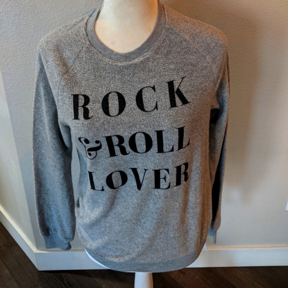 NWT Project Social T Los Angeles Gray Fleece Small